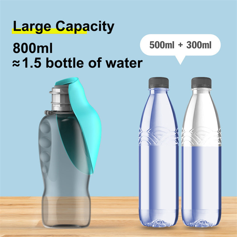 Portable Dog Water Bottle – 800ml