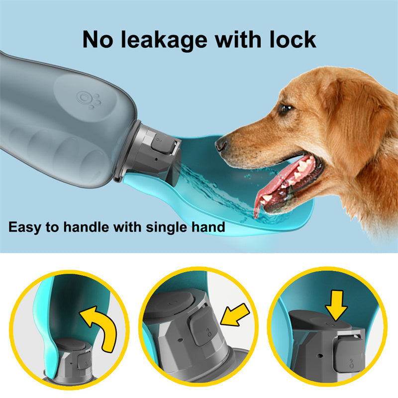 Portable Dog Water Bottle – 800ml